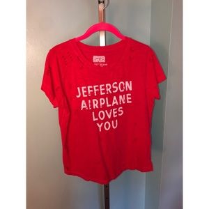 Lucky Brand Jefferson Airplane T-Shirt